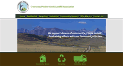 Desktop Screenshot of crowsnestpincherlandfill.com